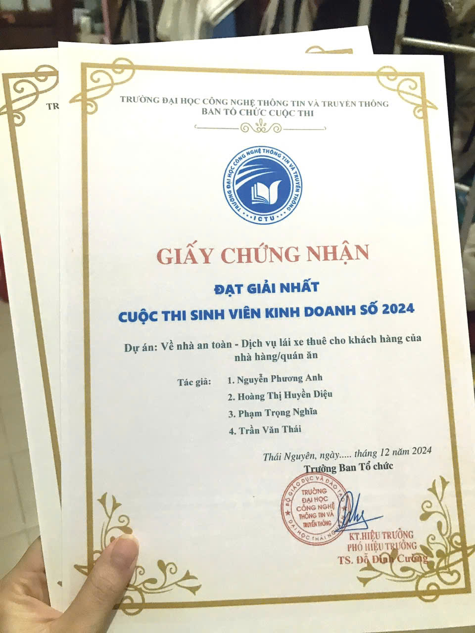 Giấy chứng nhận